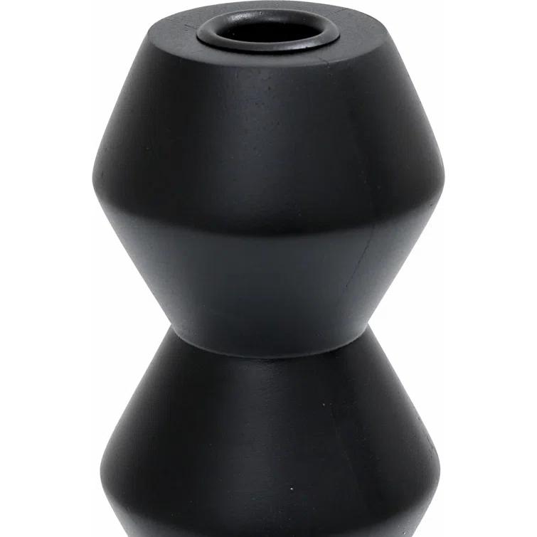 Mancha Candle Holder - Black/Large