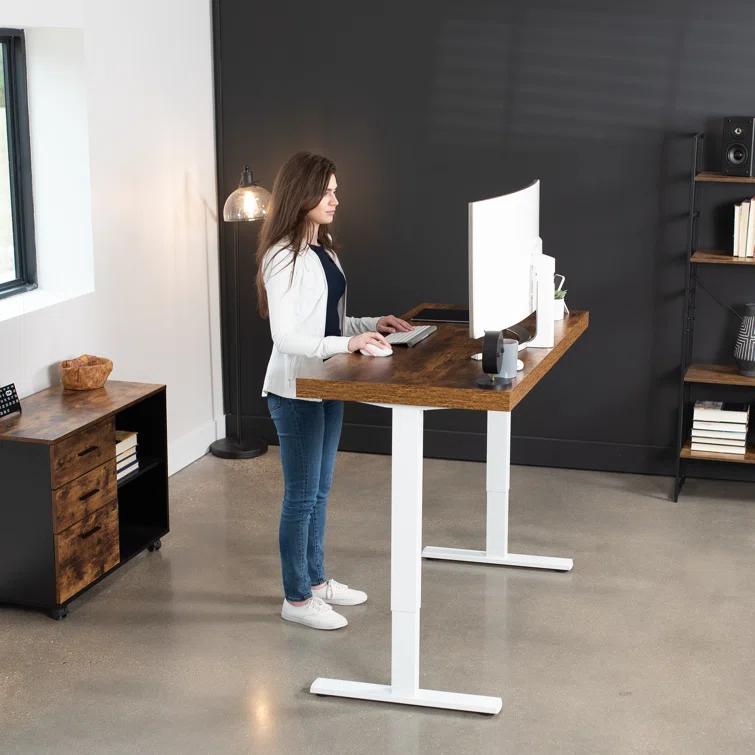 Vivo VIVO Single Motor Electric Desk with Push Button Memory Controller
