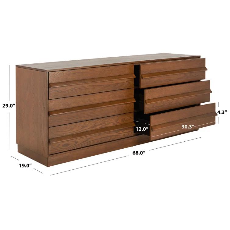 Keira 6 - Drawer Double Dresser