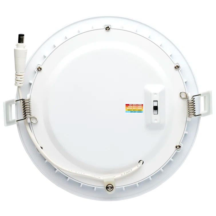 6.78'' Selectable Color Temperature Dimmable Air-Tight IC Rated LED Canless Recessed Lighting Kit