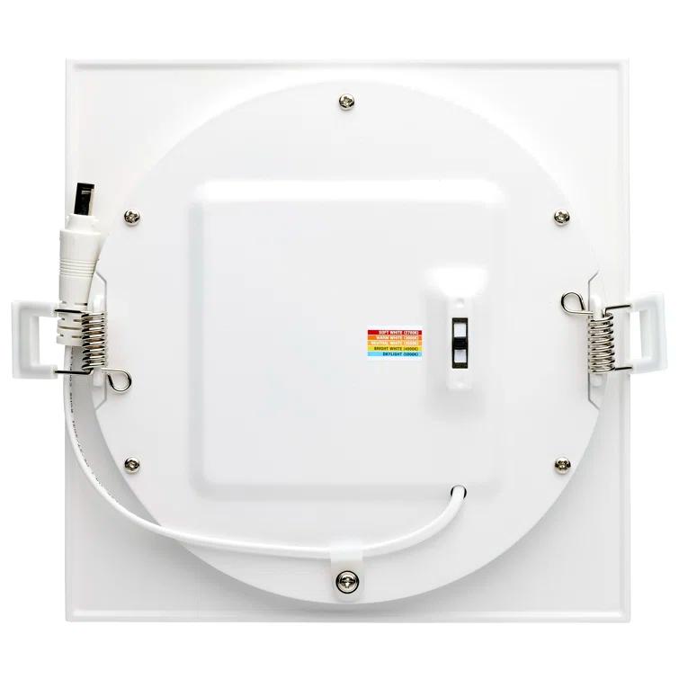 Satco S11830 6.69'' Selectable Color Temperature Dimmable Air-Tight IC Rated LED Canless Recessed Lighting Kit