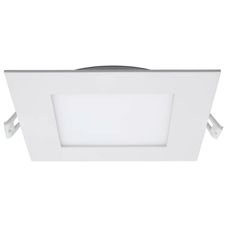 Satco S11830 6.69'' Selectable Color Temperature Dimmable Air-Tight IC Rated LED Canless Recessed Lighting Kit