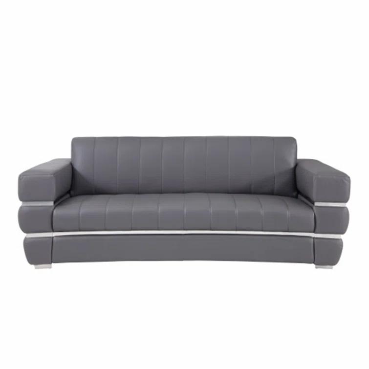 Abrahams 89'' Upholstered Sleeper Sofa