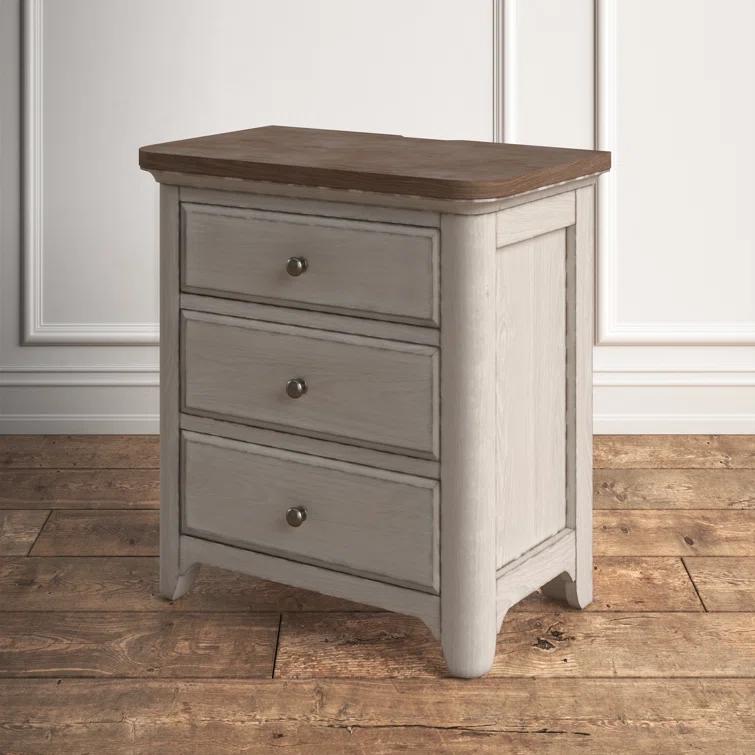 Harlowe 3 Drawer Nightstand