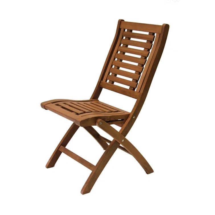 Fleur Outdoor Folding Dining Side Chair