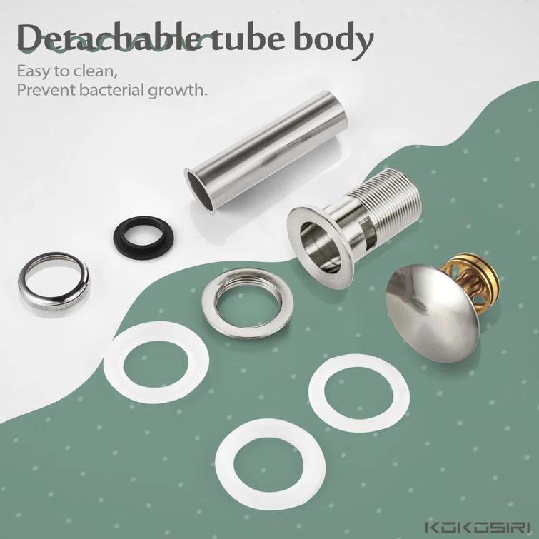 Pop-Up Bathroom Sink Drain