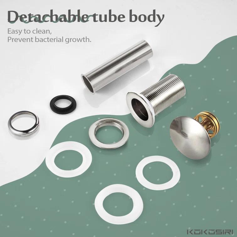 Pop-Up Bathroom Sink Drain