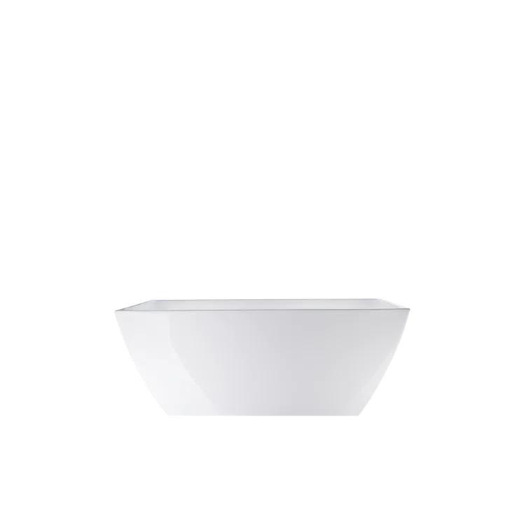 Lydia 59" x 30" Freestanding Soaking Bathtub