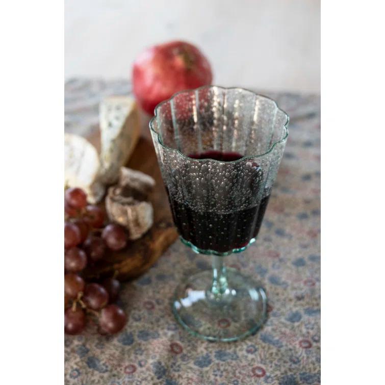 Handmade 9.13oz Wine Glass, Set of 4