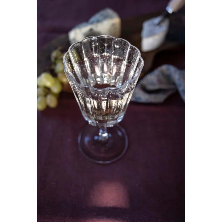 Handmade 9.13oz Wine Glass, Set of 4