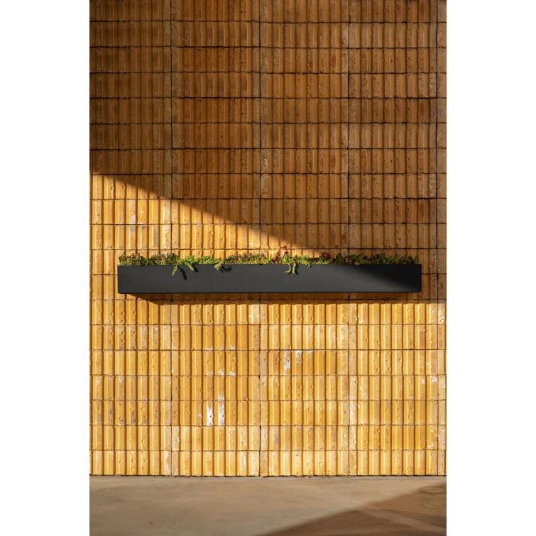 Geo Series Plastic Trough Hanging Planter