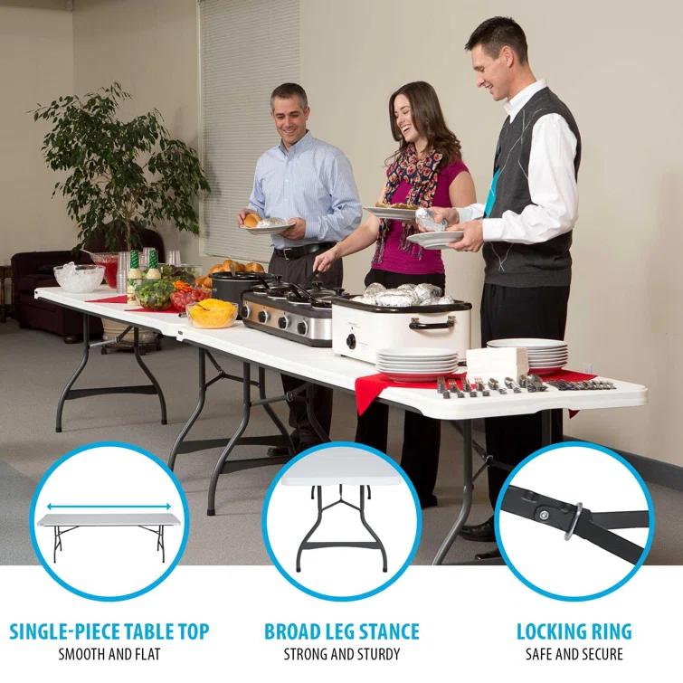 Lifetime 96'' Rectangular Portable Banquet Table