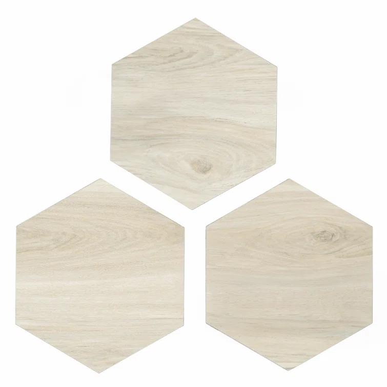 BaseCore HEX 12mil x 5.75" W Peel and Stick Vinyl Plank Flooring