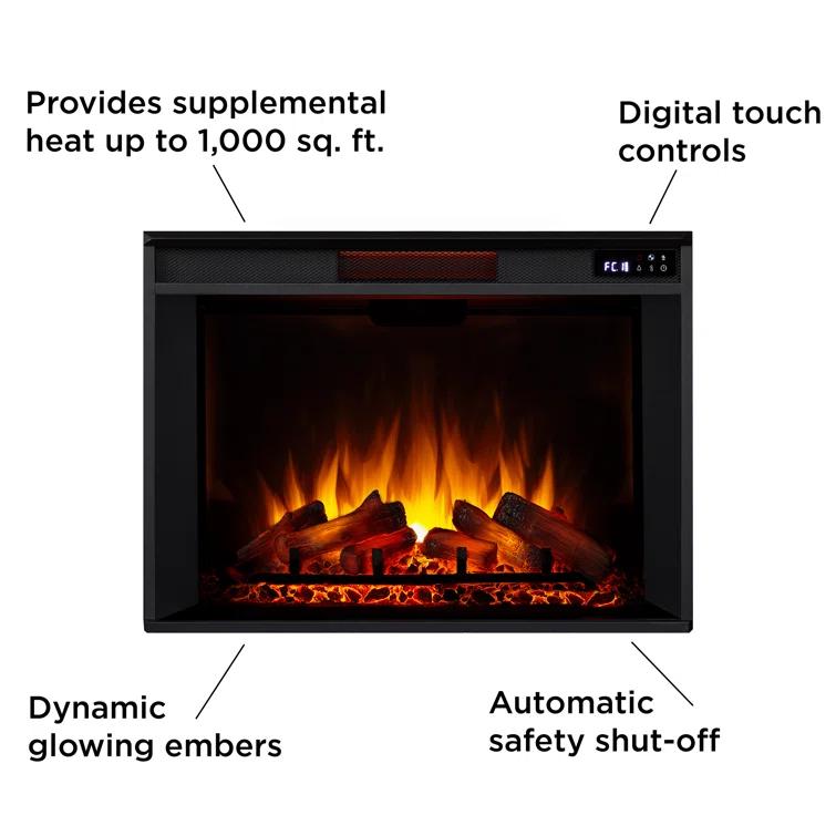 Real Flame Harlan 55" Grand Electric Fireplace by Real Flame