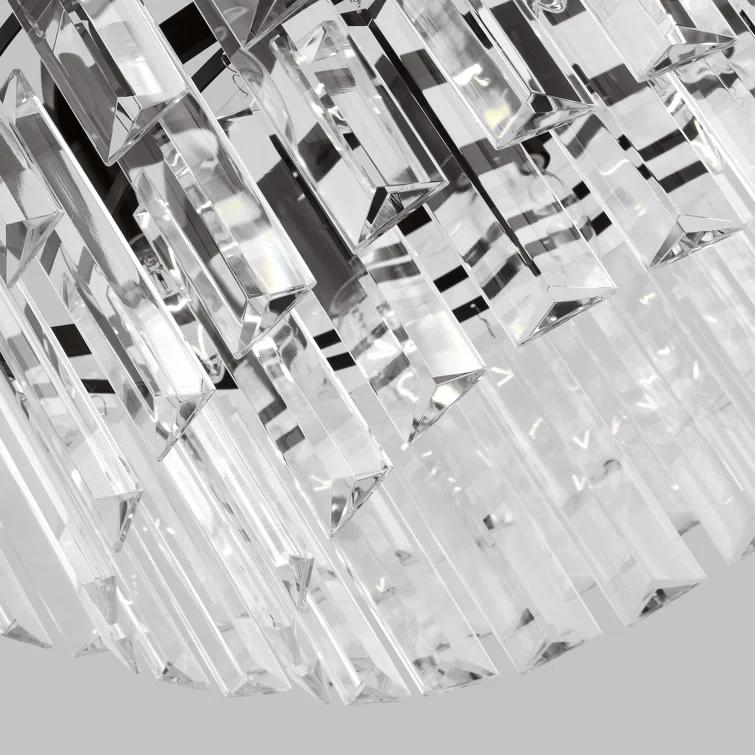 Arden 4 - Light Unique Tiered Chandelier by Chapman & Myers