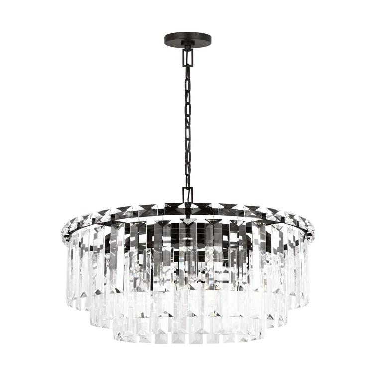 Arden 4 - Light Unique Tiered Chandelier by Chapman & Myers