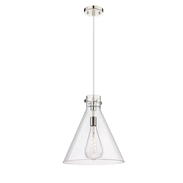 Innovations Lighting Newton Cone 1 Light 14" Cord Hung Pendant | Wayfair