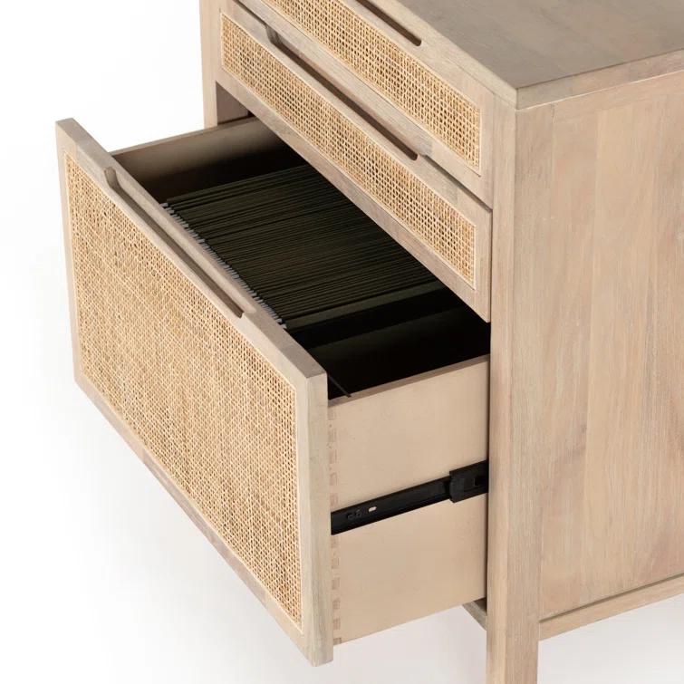 Margot Filing Cabinet - Whitewash
