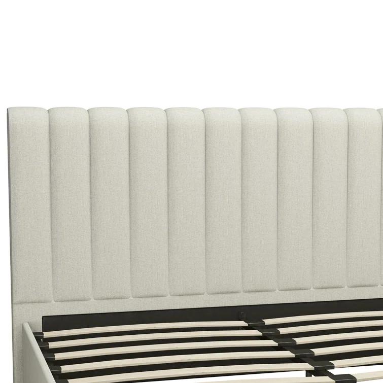 Brittany Tufted Upholstered Platform Bed