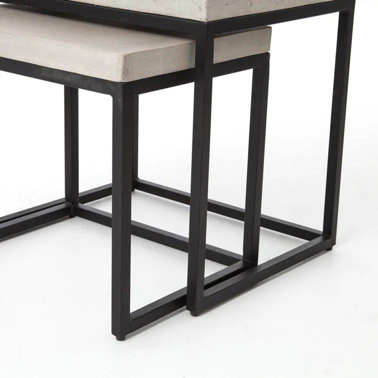 Kallia Indoor / Outdoor Nesting Side Tables (Set of 2)