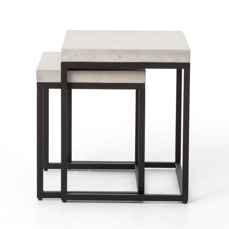 Kallia Indoor / Outdoor Nesting Side Tables (Set of 2)