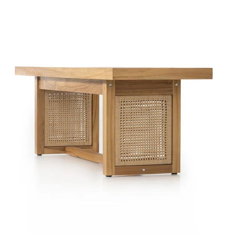 Anson Indoor / Outdoor Dining Bench - Natural