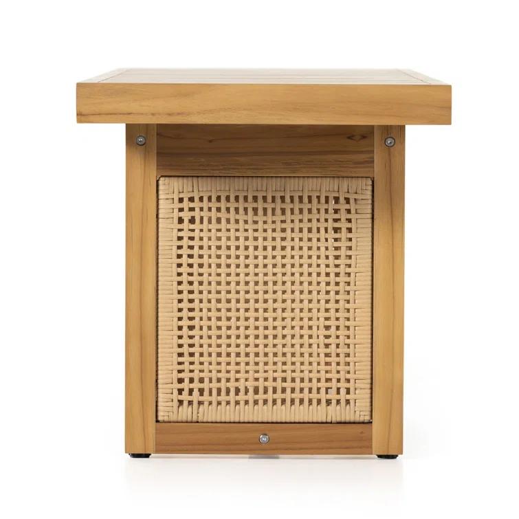 Anson Indoor / Outdoor Dining Bench - Natural