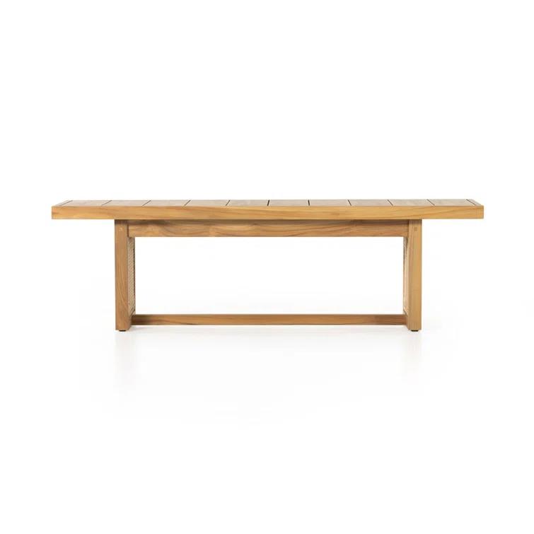 Anson Indoor / Outdoor Dining Bench - Natural