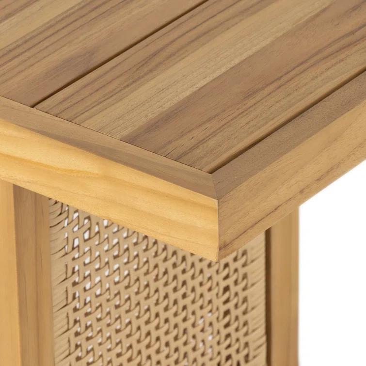 Anson Indoor / Outdoor Dining Bench - Natural