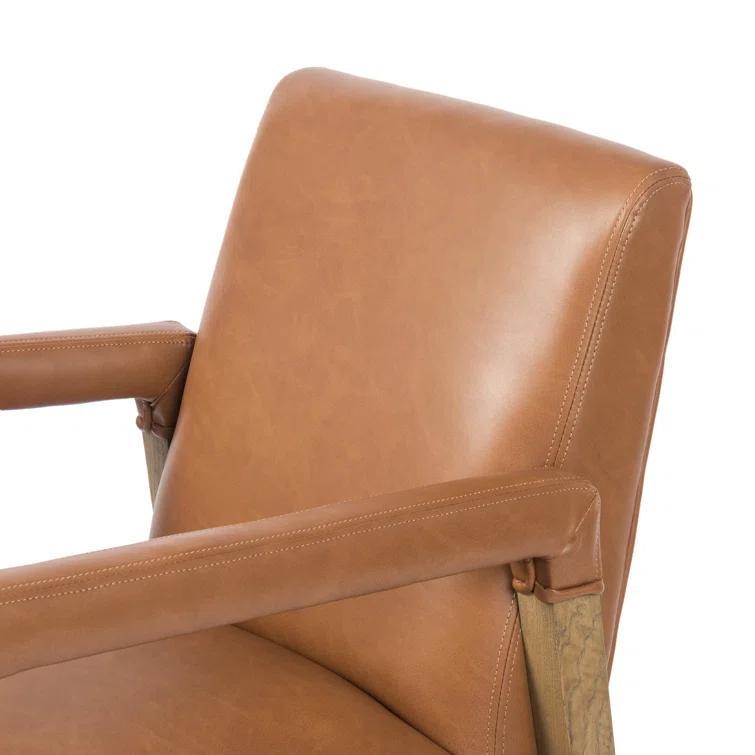 Marla Dining Chair - Tan Leather