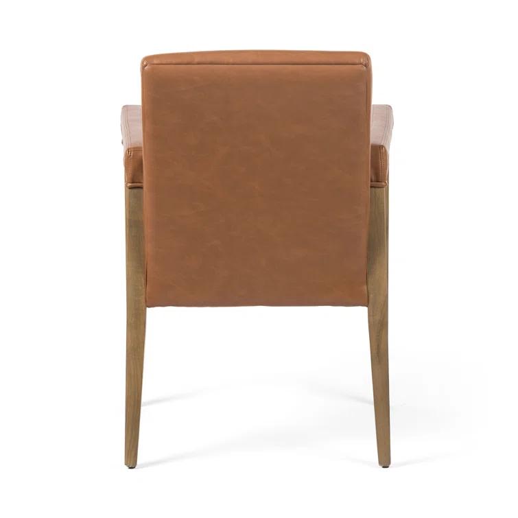 Marla Dining Chair - Tan Leather