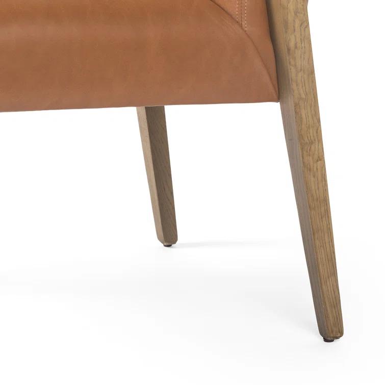 Marla Dining Chair - Tan Leather