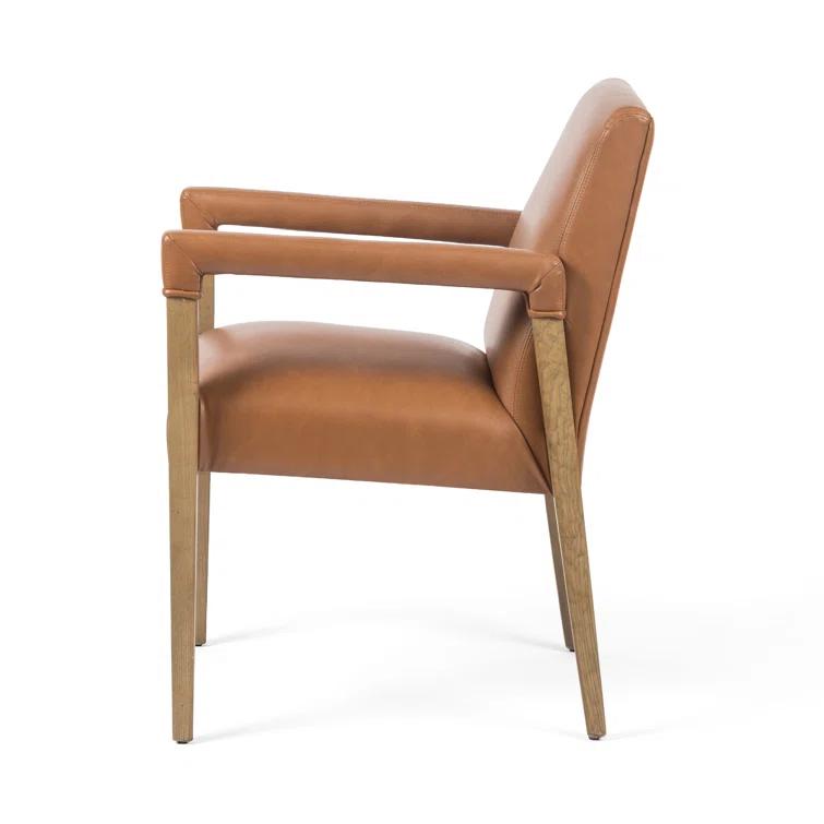 Marla Dining Chair - Tan Leather