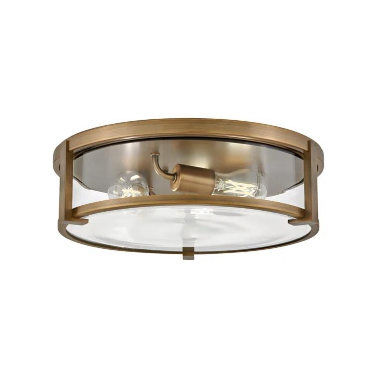Lowell Three-Light Flush Mount Ceiling Light