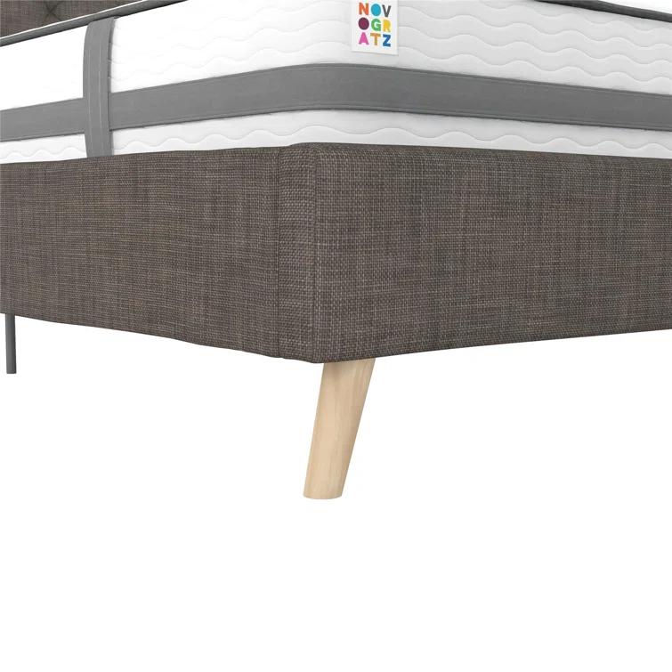 Her Majesty Upholstered Wingback Bed