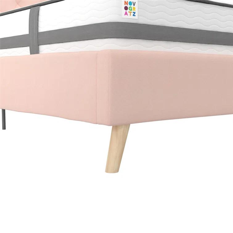 Her Majesty Upholstered Wingback Bed