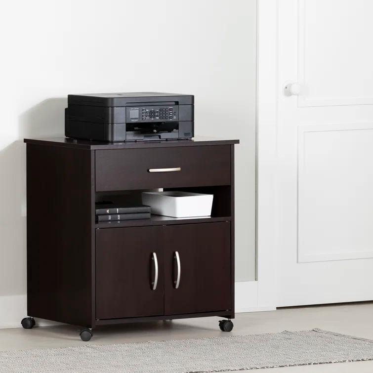 Axess 29.13'' H x 23'' W 1 Printer Stand with Wheels