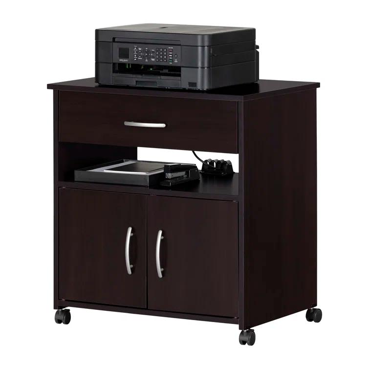 Axess 29.13'' H x 23'' W 1 Printer Stand with Wheels