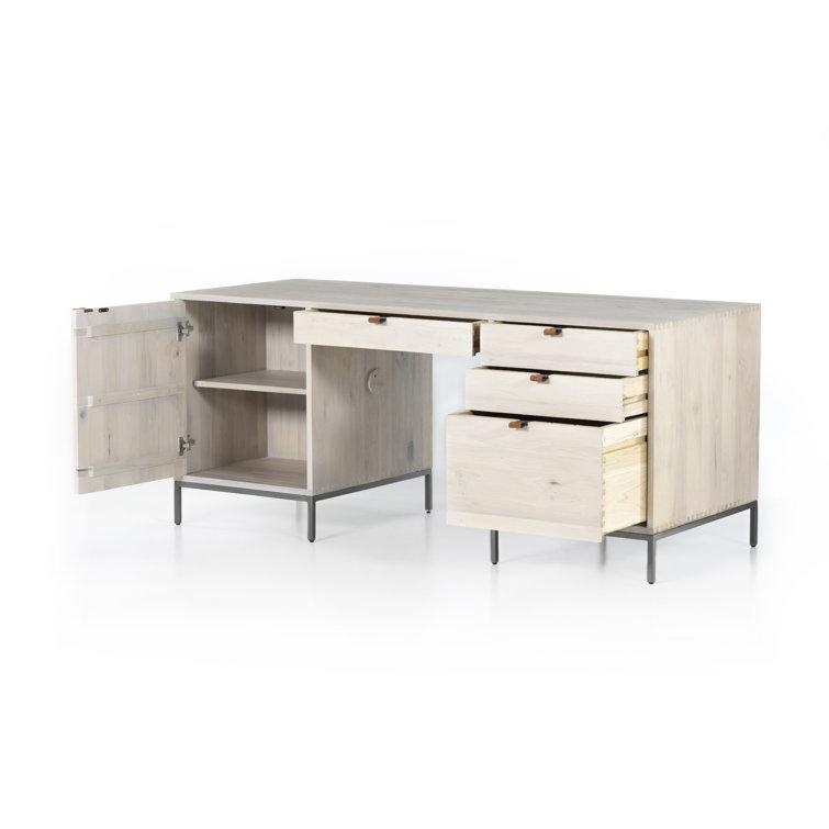 Rosamonde Executive Desk - Black