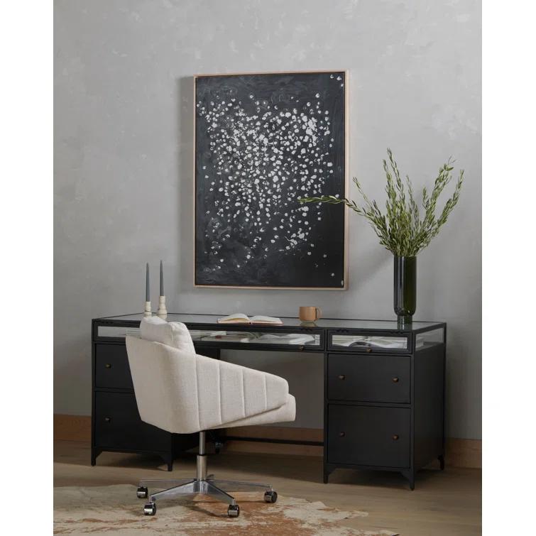 Malcom Executive Desk - Black