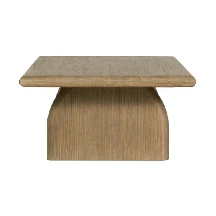 Sorrento Rectangular 54'' Brown Solid Oak Coffee Table