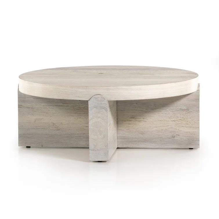 Denver Round Coffee Table - Natural