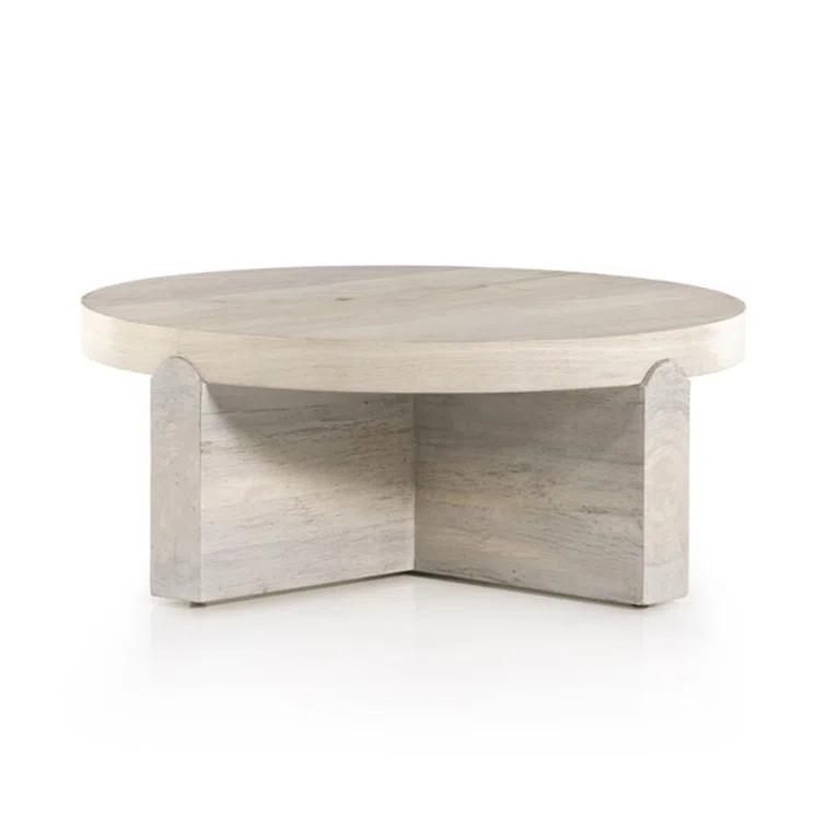 Denver Round Coffee Table - Natural
