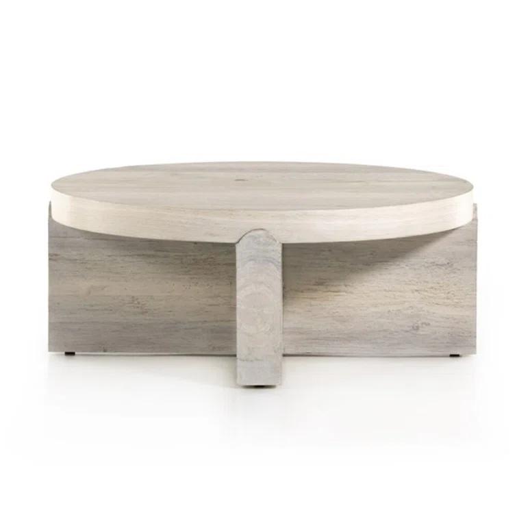 Denver Round Coffee Table - Natural