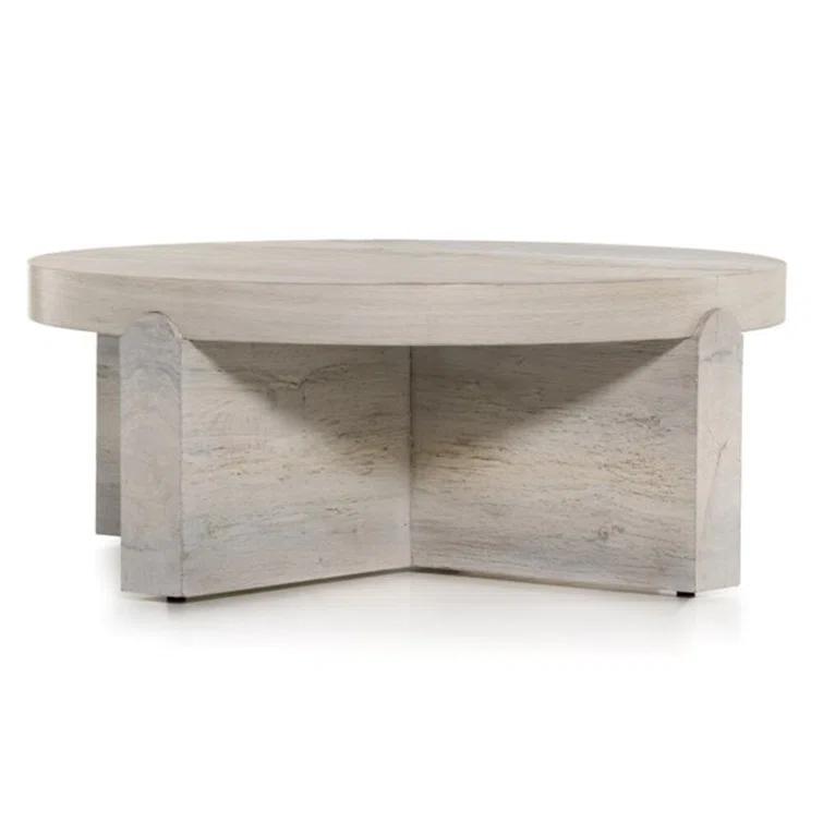 Denver Round Coffee Table - Natural