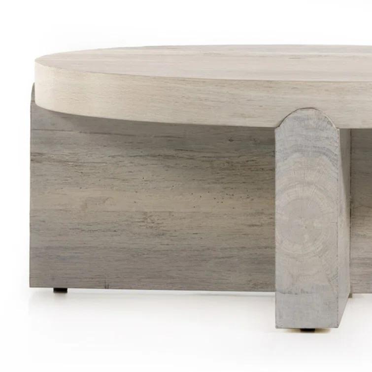 Denver Round Coffee Table - Natural