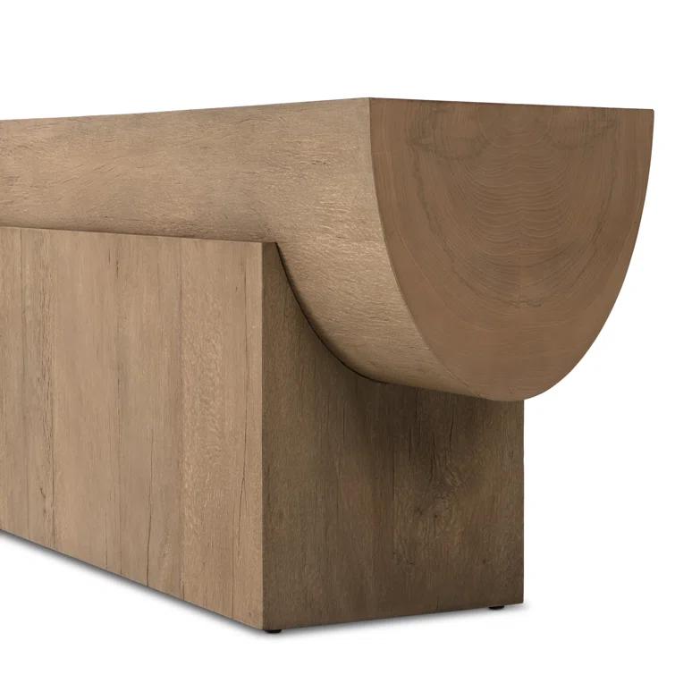 Elbert 78.75'' W Solid Wood Console Table