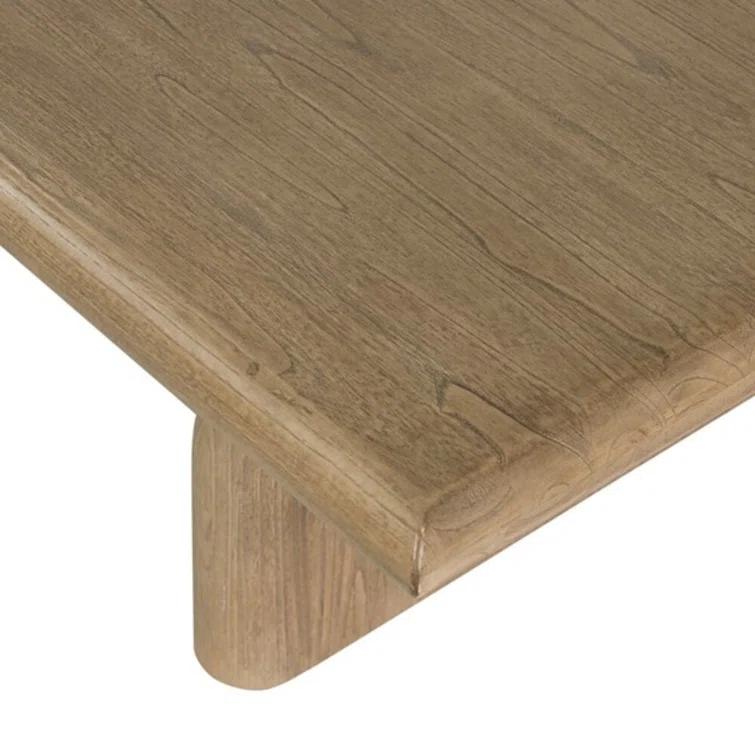 Sorrento Rectangular 54'' Brown Solid Oak Coffee Table