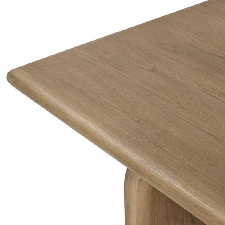 Sorrento Rectangular 54'' Brown Solid Oak Coffee Table