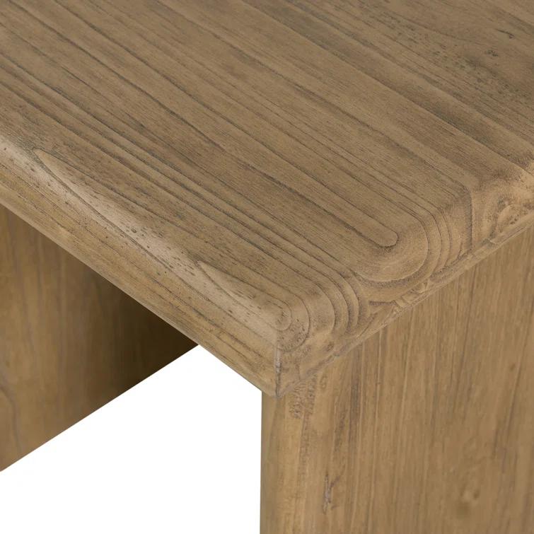 Aged Drift Mindi Square Solid Wood End Table